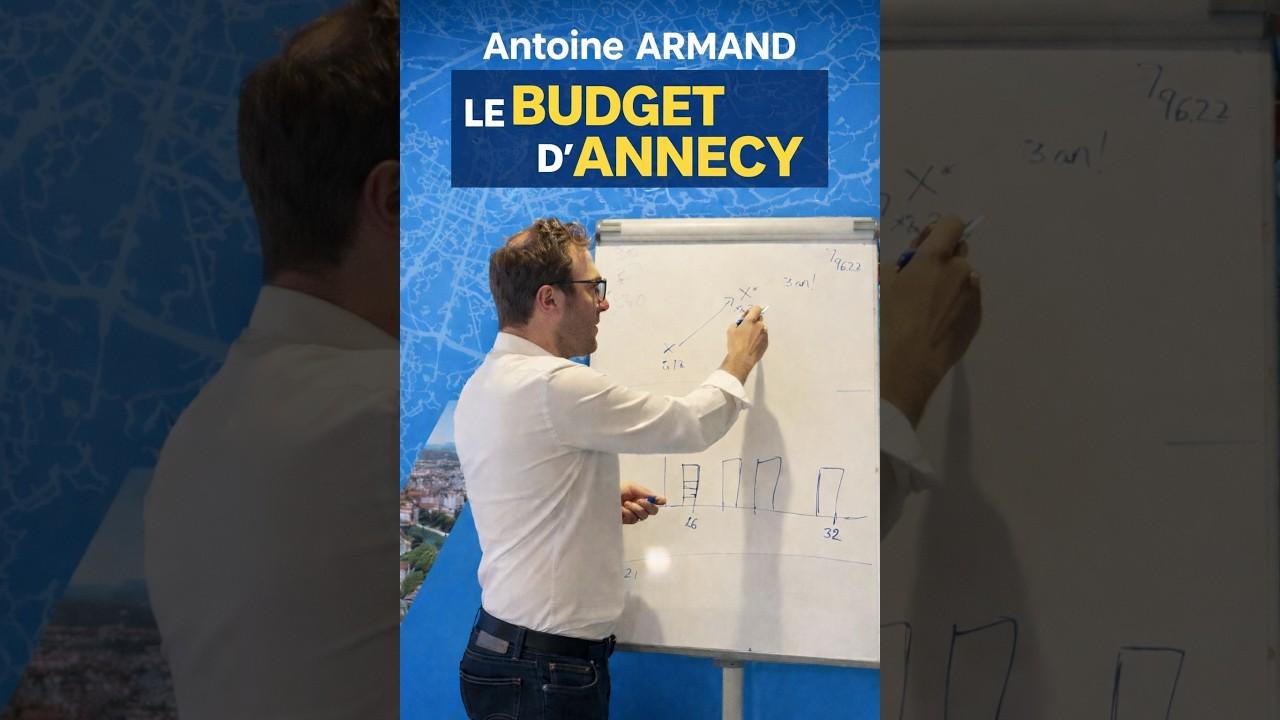 Antoine Armand – Les finances d'Annecy expliquées