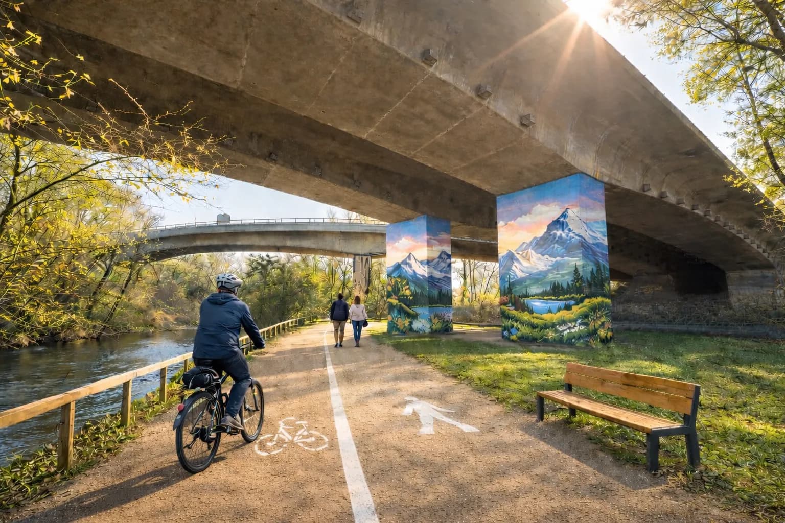 Réaménagement des berges du Thiou – notre projet