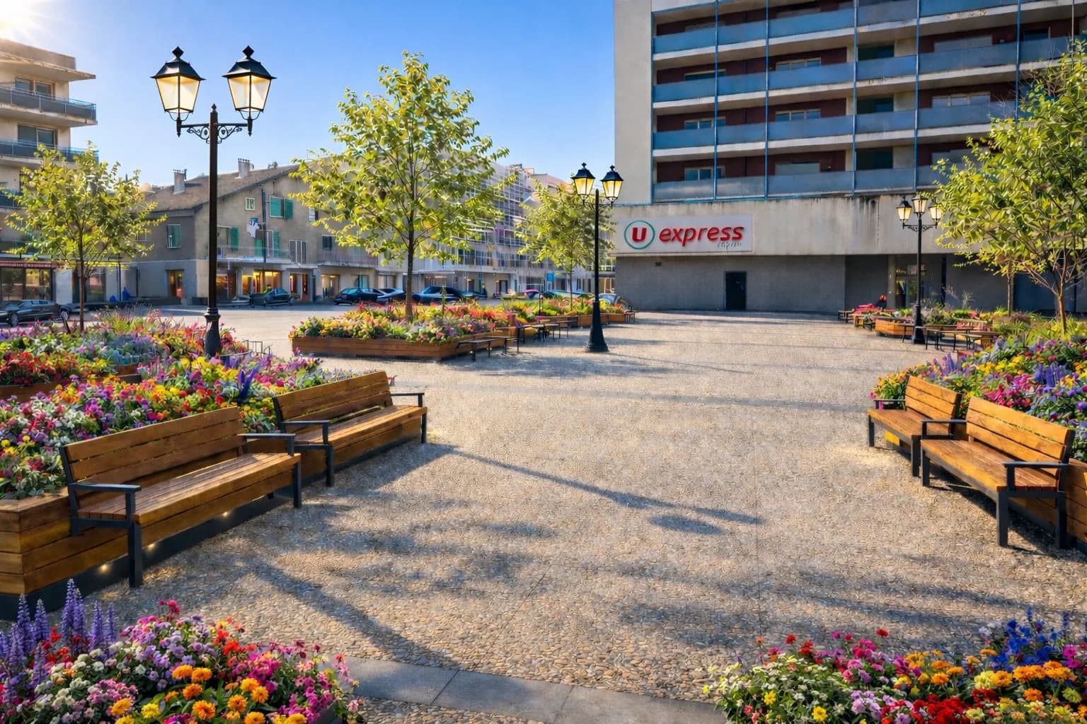 Embellir et aménager la place Jean Jaurès – notre projet